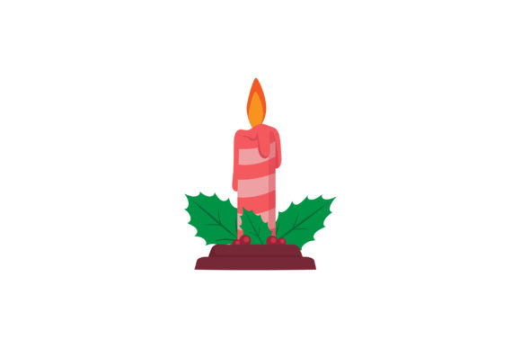 Download Christmas Day Decoration with Cnadle - Christmas day Collection