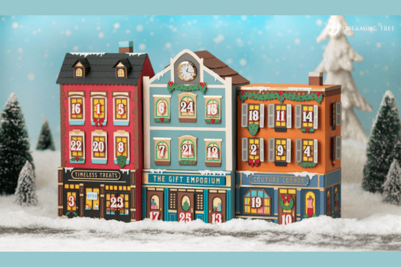 Download Main Street Magic Advent Calendar SVG Bundle - Premium Resources