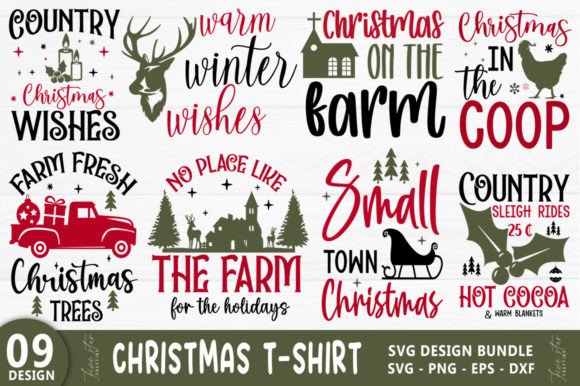 Download Country Christmas SVG Bundle - Country christmas svg Collection