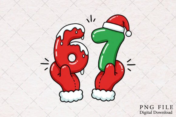 Download Christmas 67 PNG 6 7 Png Santa Hands Png - Christmas 67 Collection