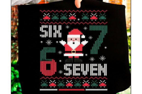 Download Ugly Christmas 67 Sweater Png Santa Png - Christmas 67 Collection
