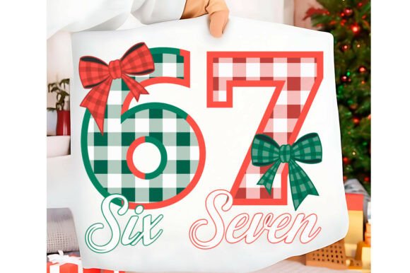 Download Six Seven Bow SVG,Funny Christmas 67 SVG - Christmas 67 Collection